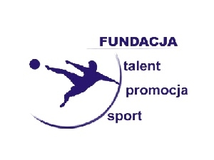 Logo Fundacji talent, promocja, sport
