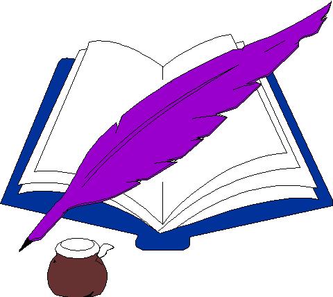 Logo książka atrament kałamarz